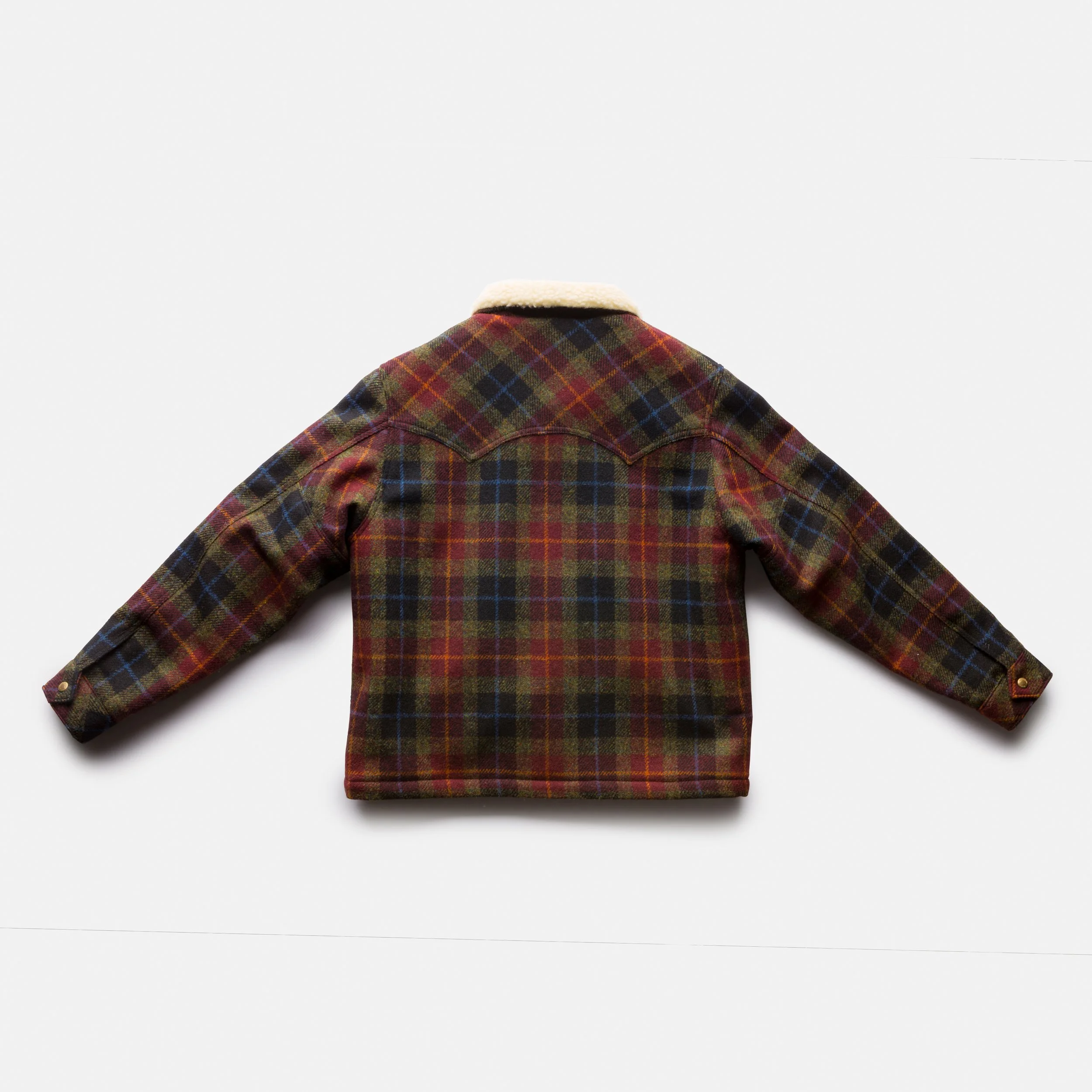 レア ファイブブラザー BACKDROP Harris Tweedトリプルコラボ Black Bear Brand - Harris Tweed HIGHLANDER Coat — Black Bear Brand